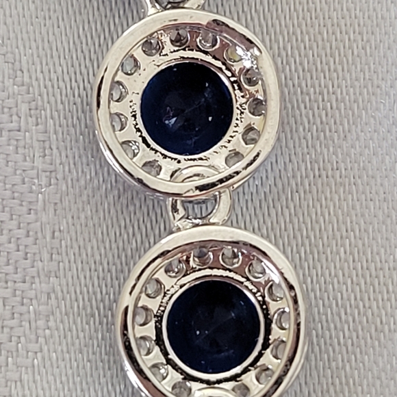 Vintage Beautiful Jewelry Set Necklace Is 18" Bracelet 7" - Picture 14 of 15